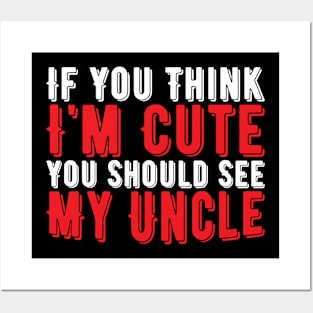 Funny Uncle, Vintage Gift Idea Posters and Art